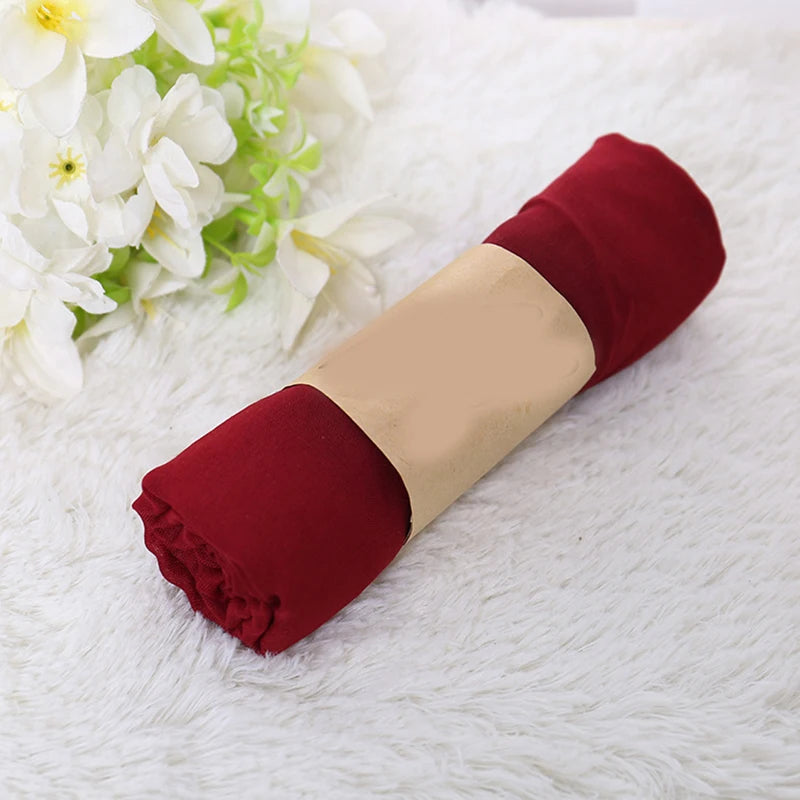 Foulard Coton et Lin Uni Bordeaux