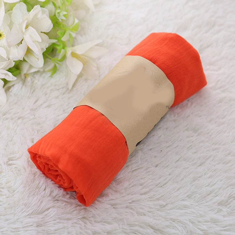 Foulard Coton et Lin Uni Ora